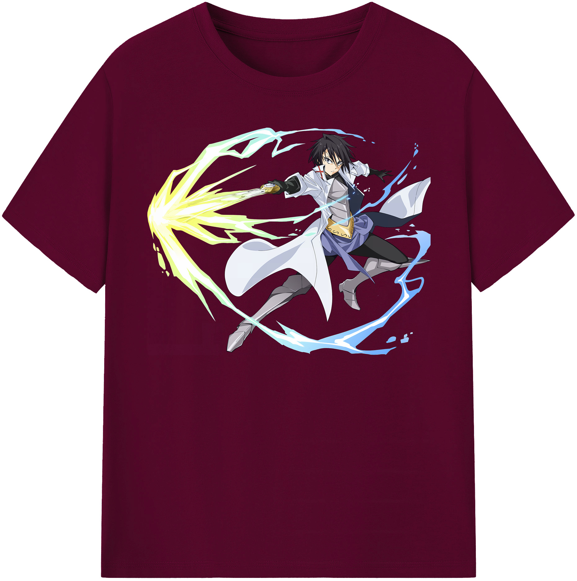 （画像用） 転スラ Regarding Reincarnated to Slime レディースカジュアルプリントTシャツ（綿100％）